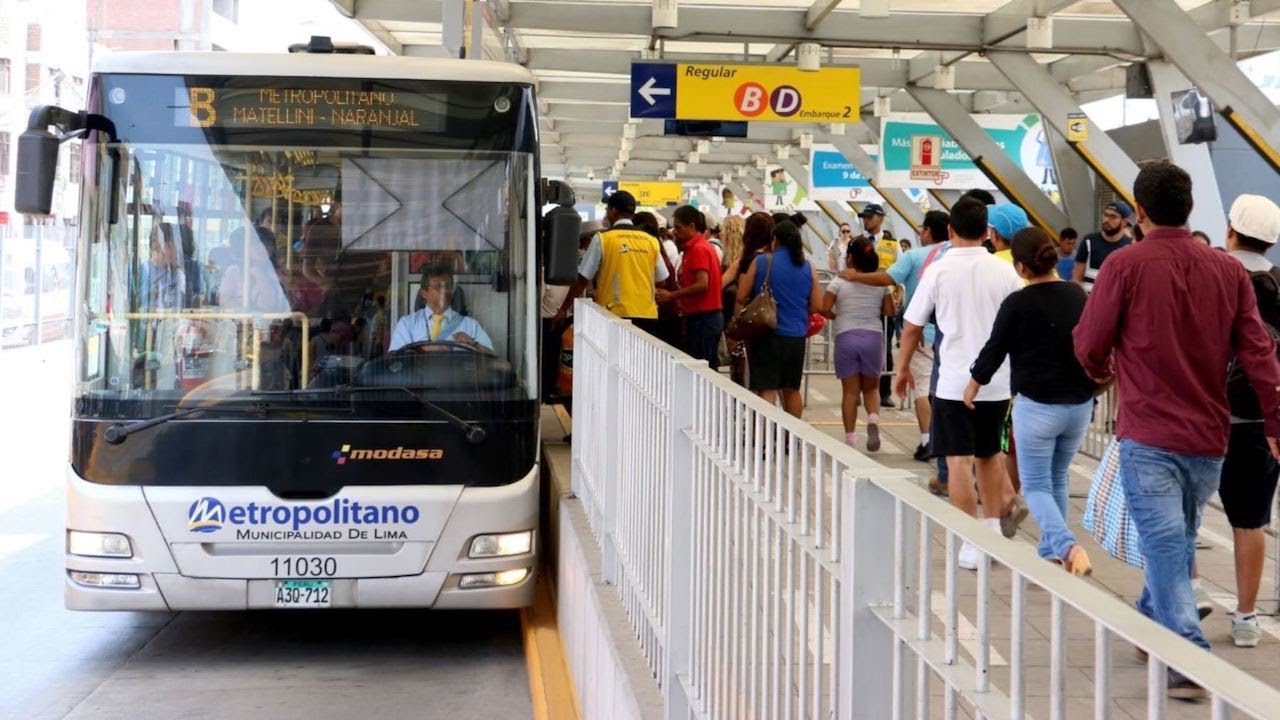 Sensores de Conteo en el Metropolitano de Lima