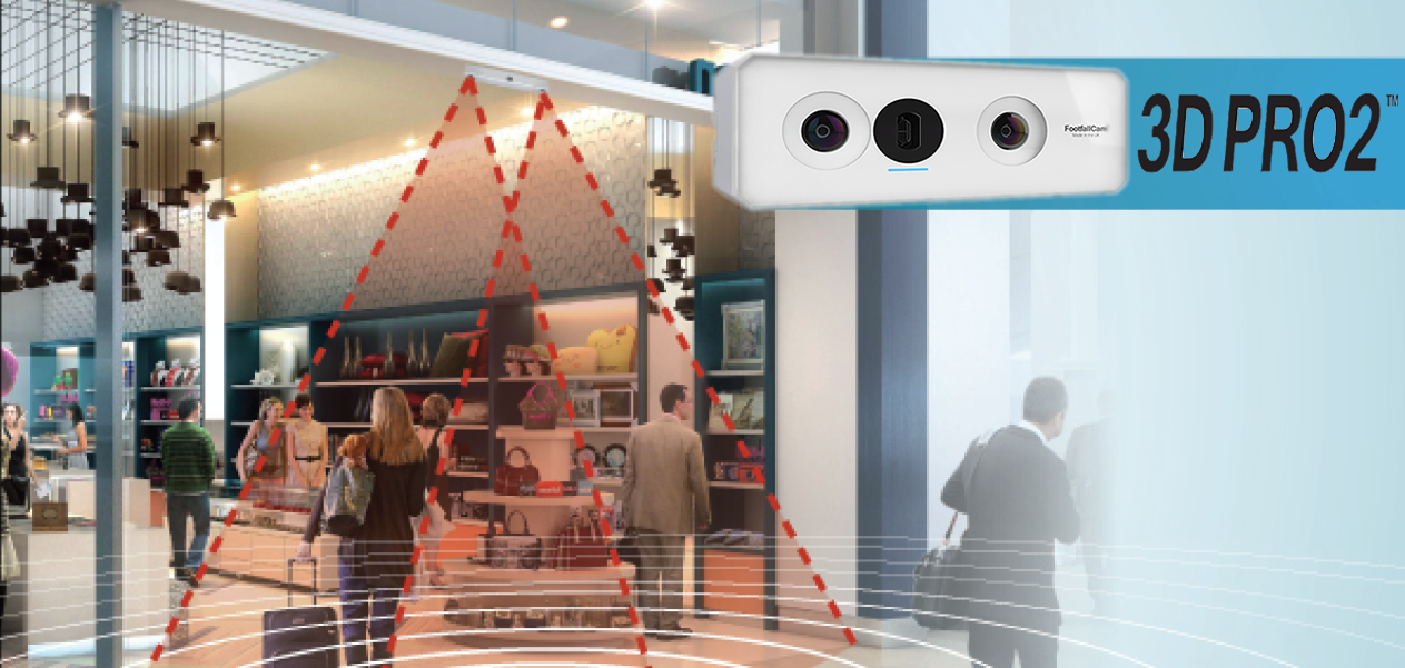 tecnología avanzada, sensores 3D Footfallcam tecnología avanzada, sensores 3D Footfallcam